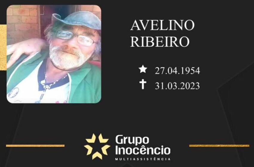 Grupo Inocêncio e familiares comunicam o falecimento de Avelino Ribeiro