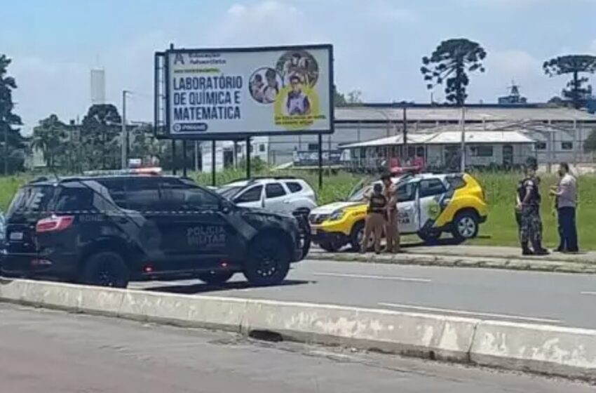 Suspeito de assaltos a bancos morre em confronto a PM no Paraná