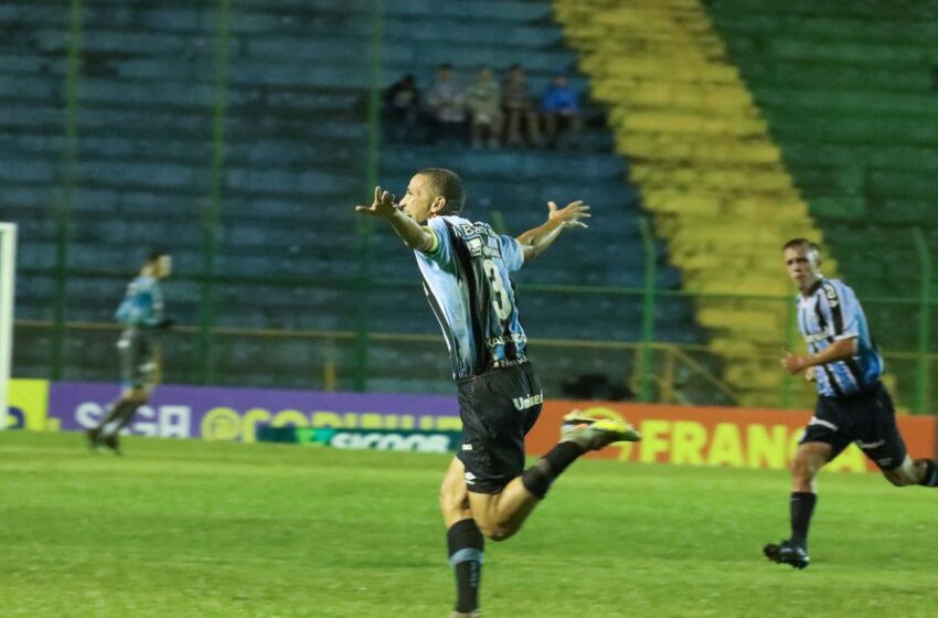  Grêmio bate o Guarani por 3 a 1 na sua primeira vitória na edição 2023 da Copa São Paulo