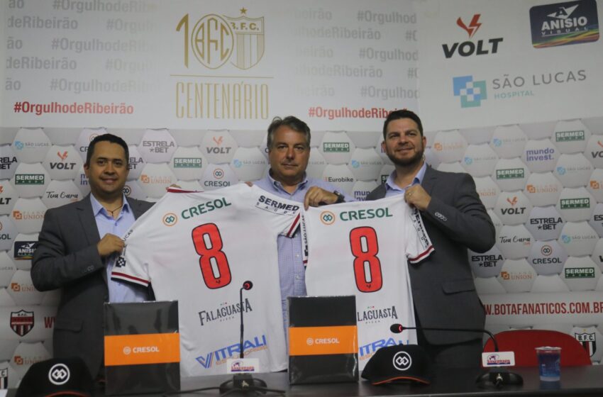  Cresol é oficialmente a nova patrocinadora do Clube Botafogo/SP