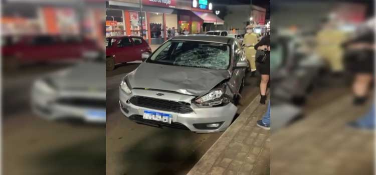  Perícia constata que carro que atropelou e vitimou jovem no centro de Pato Branco estava a mais de 100 km/h