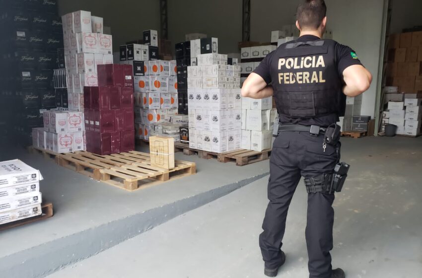  Polícia Federal deflagra operação para combater o descaminho de vinhos argentinos para o Brasil