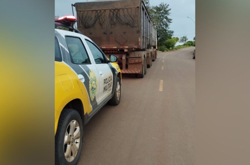  Motorista de caminhão é preso após ser flagrado dirigindo sob efeito de drogas na PRC-280