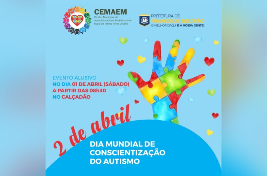  Francisco Beltrão prepara ações de conscientização sobre autismo