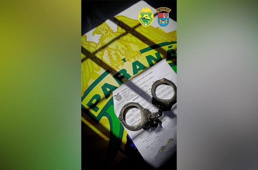  Homem com mandado de prisão em aberto por não pagar pensão alimentícia é preso em Marmeleiro