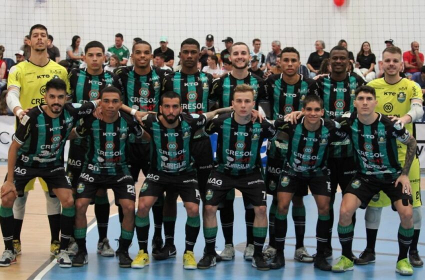  Marreco e Sercesa-RS decidem vaga na segunda fase da Copa do Brasil de Futsal na noite desta quarta (10)