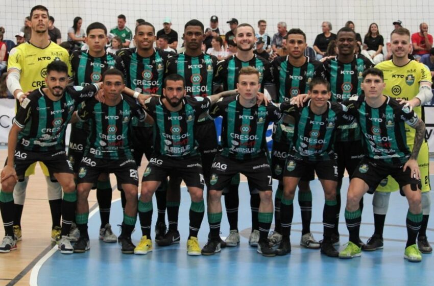  Marreco enfrenta o Carlos Barbosa nesta terça-feira (02) pela Liga Nacional de Futsal