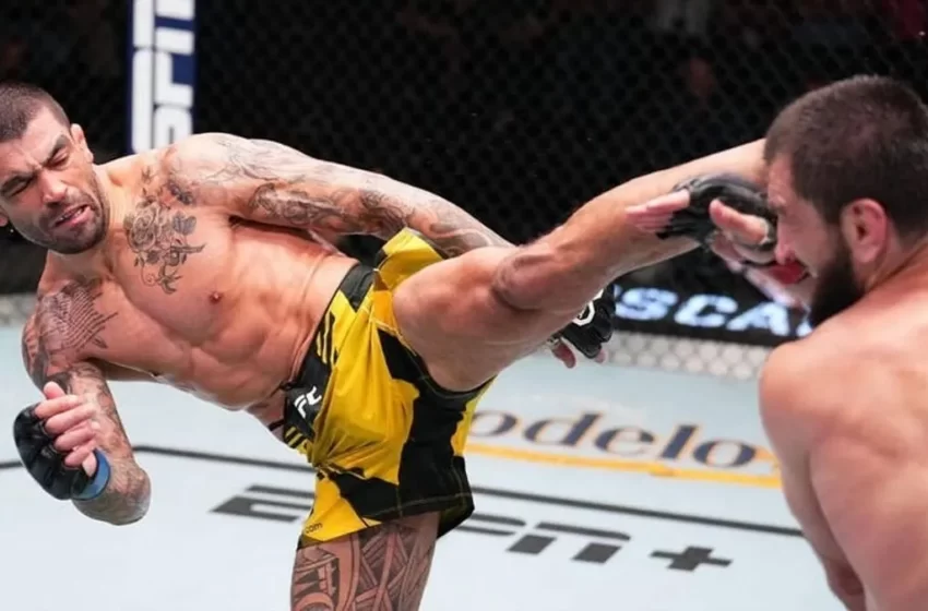  Beltronense Elizeu Capoeira vence luta contra russo Abubakar por decisão dividida no UFC Vegas 74