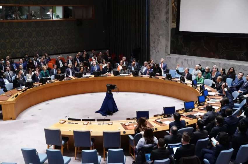  Conselho de Segurança da ONU rejeita proposta do Brasil sobre conflito entre Israel e Hamas