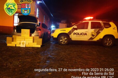 Polícia Militar apreende veículo carregado com vinho oriundo da Argentina