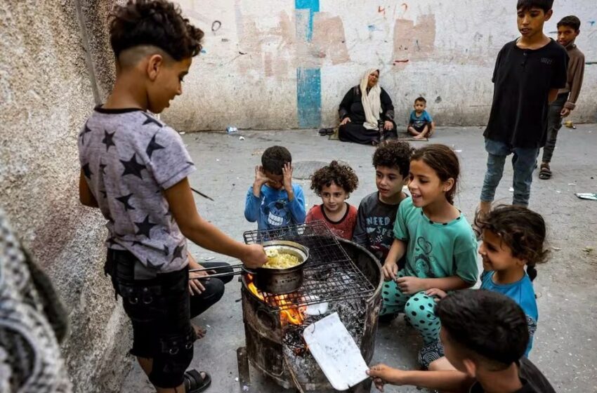  Mais de 1 milhão de crianças podem morrer por subnutrição na Faixa de Gaza, alerta ONU