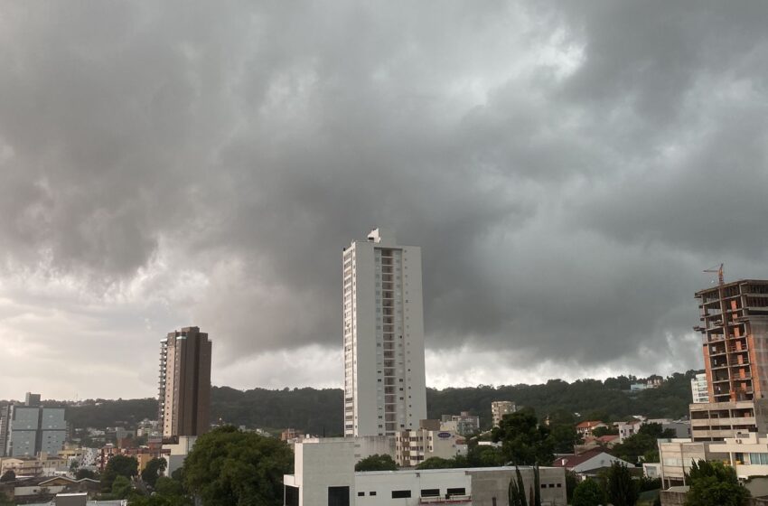  Francisco Beltrão tem previsão de 11.5mm de chuva nesta terça-feira (05)