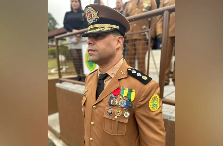  Comandante do 3°BPM é promovido a Tenente Coronel de Polícia Militar do Paraná