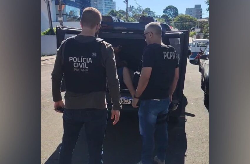  Polícia Civil de Francisco Beltrão prende foragido da Justiça