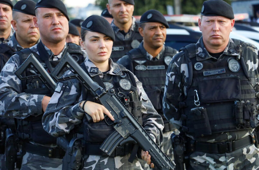  Governador sanciona lei que amplia o efetivo da Polícia Militar do Paraná