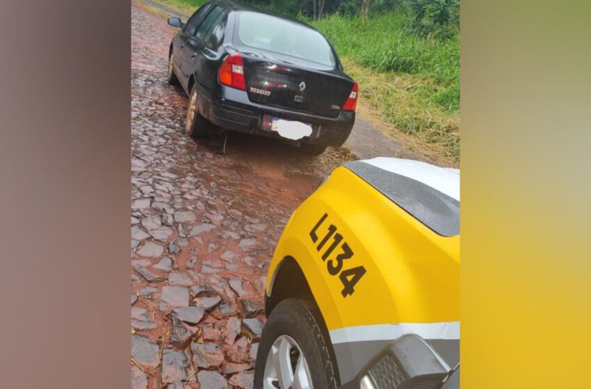  Polícia Militar recupera veículo que havia sido furtado em Francisco Beltrão em julho de 2023