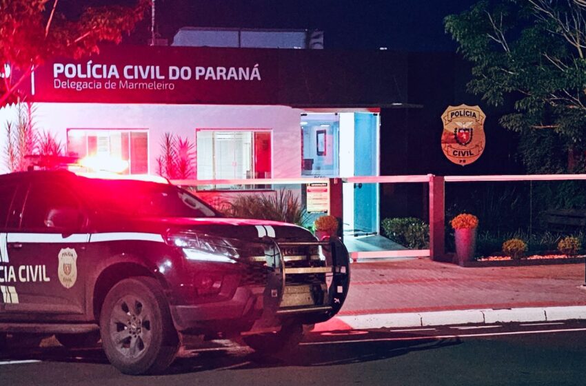  Acusado de executar homem a tiros na zona rural de Marmeleiro é preso pela Polícia Civil
