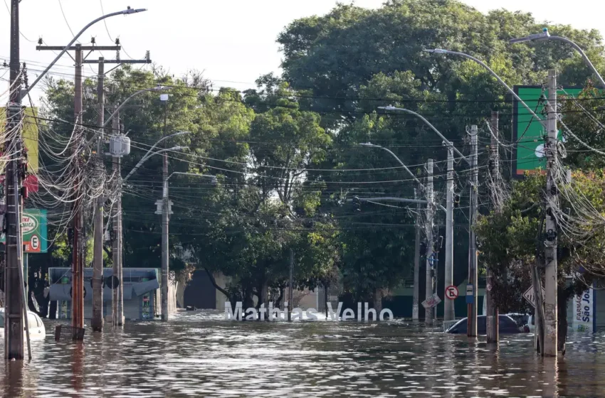  Defesa Civil emite alerta para volumes altos de chuva no Rio Grande do Sul