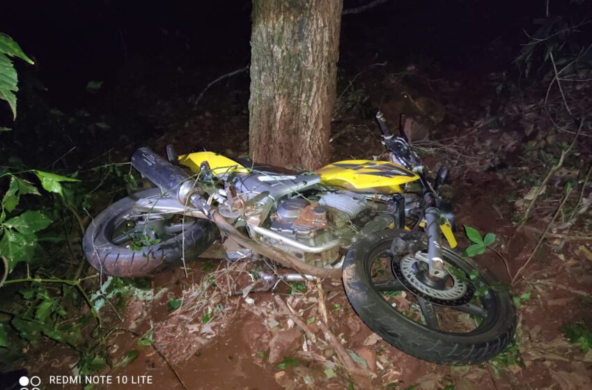  Jovem de 24 anos morre vítima de acidente com moto na BR 163