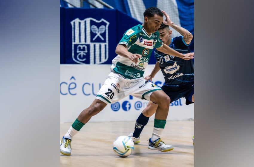  Marreco é derrotado por 3 a 1 em partida válida pela Liga Nacional de Futsal