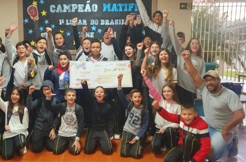  Colégio de Nova Esperança do Sudoeste fica em 1º lugar na olimpíada nacional de matemática