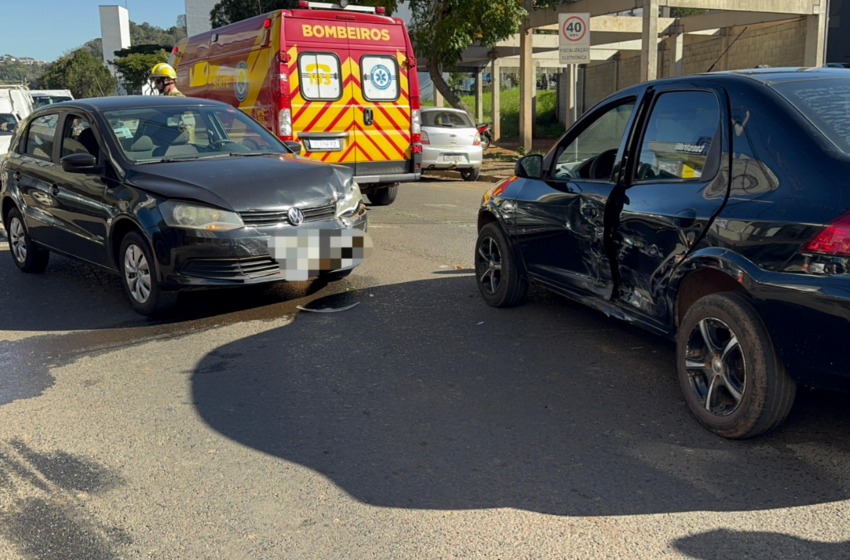 Colisão entre dois carros deixa gestante ferida em Francisco Beltrão