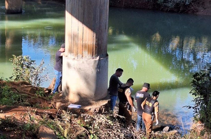  Corpo de homem é encontrado sem vida de baixo da ponte do Rio Marmeleiro