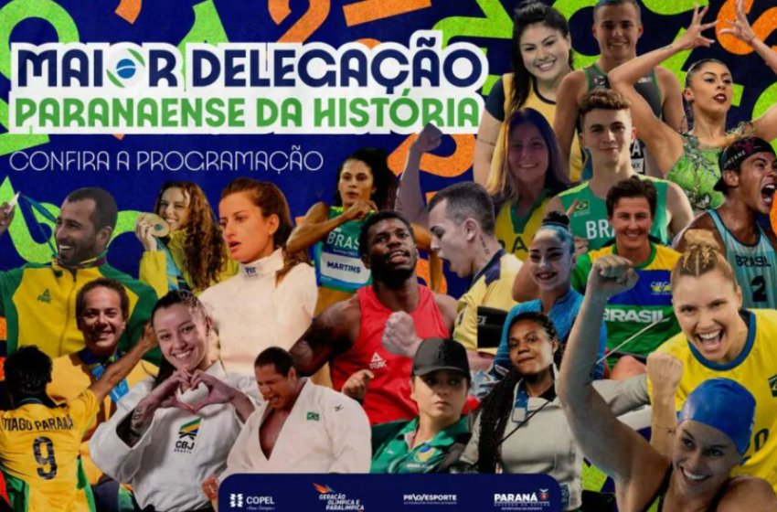  Olímpiadas contam com a maior delegação Paranaense da história