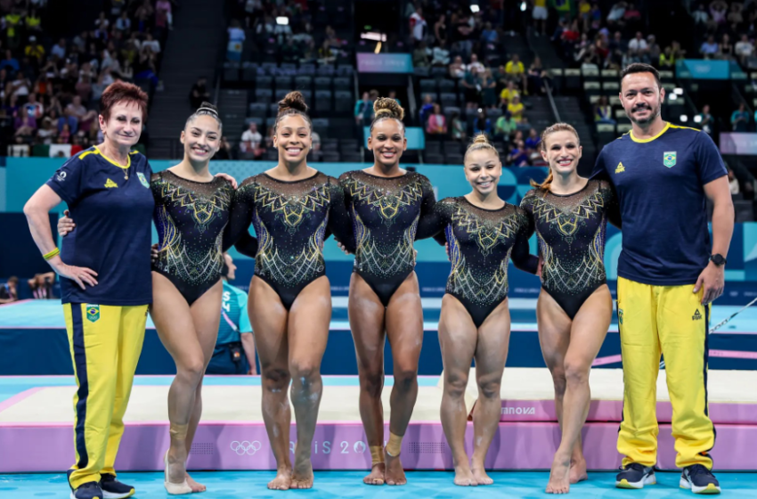  Atleta que ganhou bronze na ginástica por equipes é Paranaense