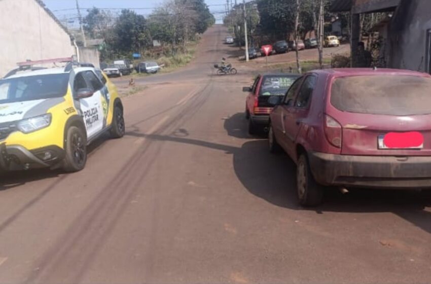  Polícia Militar recupera carro que havia sido furtado em Francisco Beltrão