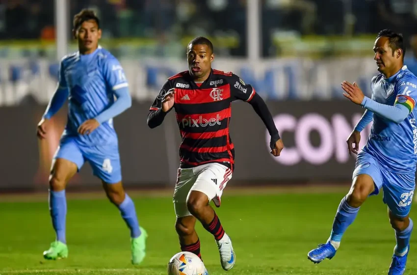  Flamengo avança na Copa Libertadores mesmo com derrota de 1 a 0 para o Bolívar