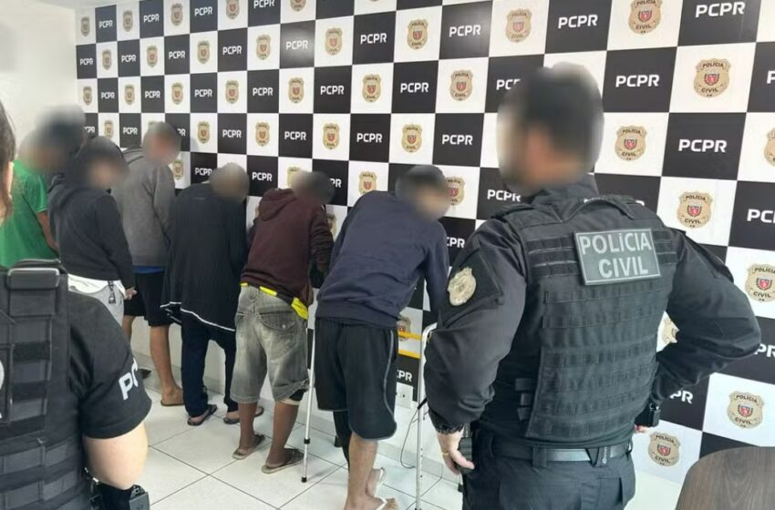  Policial militar e outras seis pessoas são presos suspeitos de tráfico de drogas no Paraná