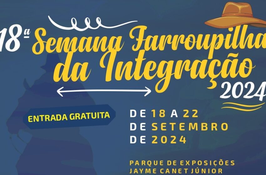  Semana Farroupilha da Integração de Francisco Beltrão começa nesta quarta-feira (18)