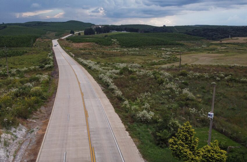  Paraná está renovando 340 km de rodovias com pavimentação de concreto