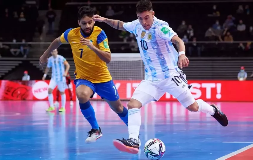  Brasil x Argentina é o maior confronto da história do futsal