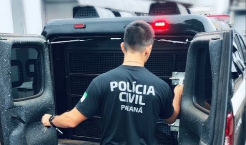  PCPR cumpre mandado de prisão por estupro de vulnerável em Marmeleiro