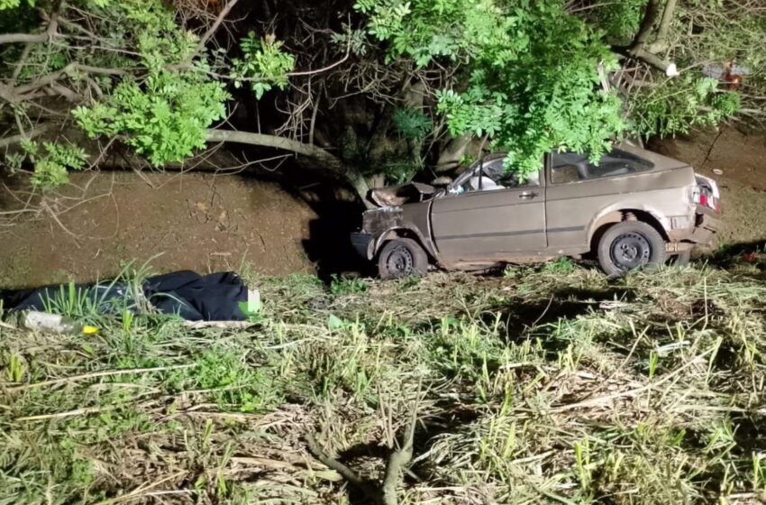  Homem morre após colisão entre dois veículos seguida de saída de pista na BR 158