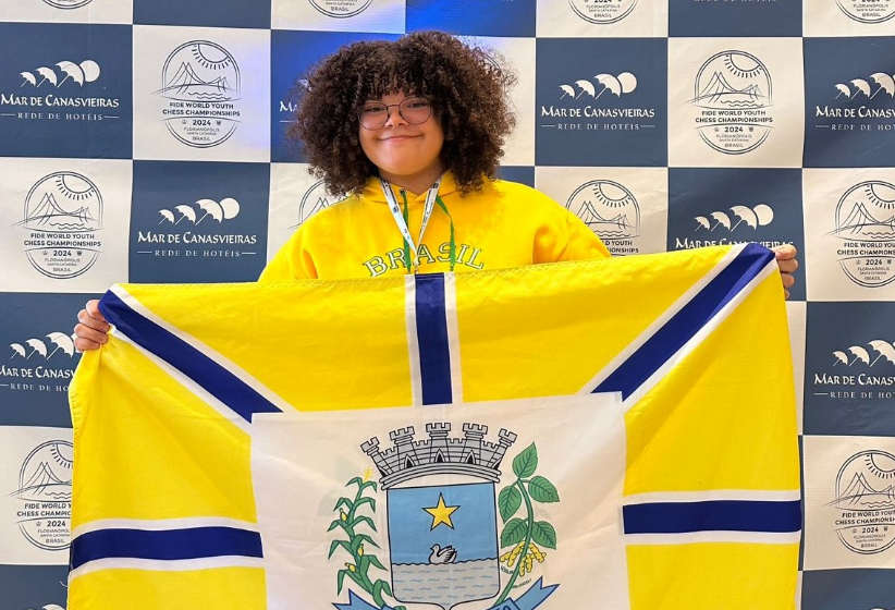  Atleta de xadrez de Francisco Beltrão representa o Brasil em competição mundial