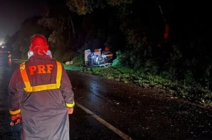  Socorrista do SAMU perde a vida em acidente na BR-277 enquanto seguia para o trabalho