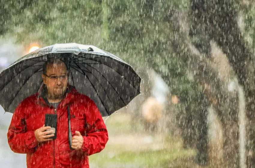  Inmet alerta para chuvas intensas no fim de semana; confira onde