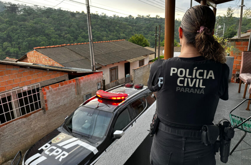  Policia Civil desmantela organização ligada ao tráfico de drogas e armas no PR